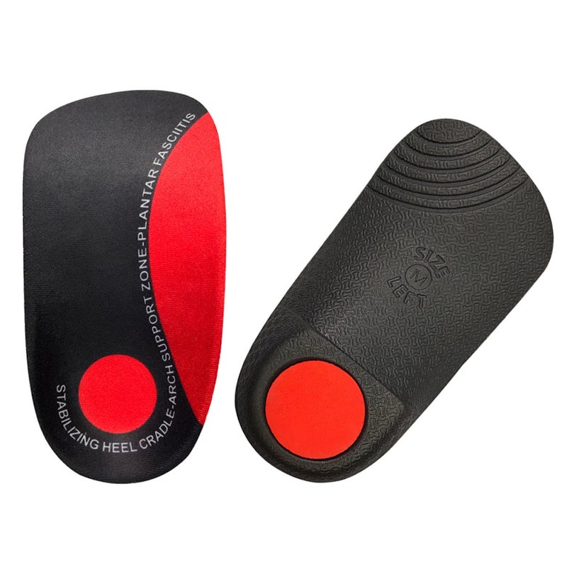 EVA Arch Support Insoles Size S 35 38 Heel Cushion Plantar Fasciitis Relief Shock Absorption - Image 2