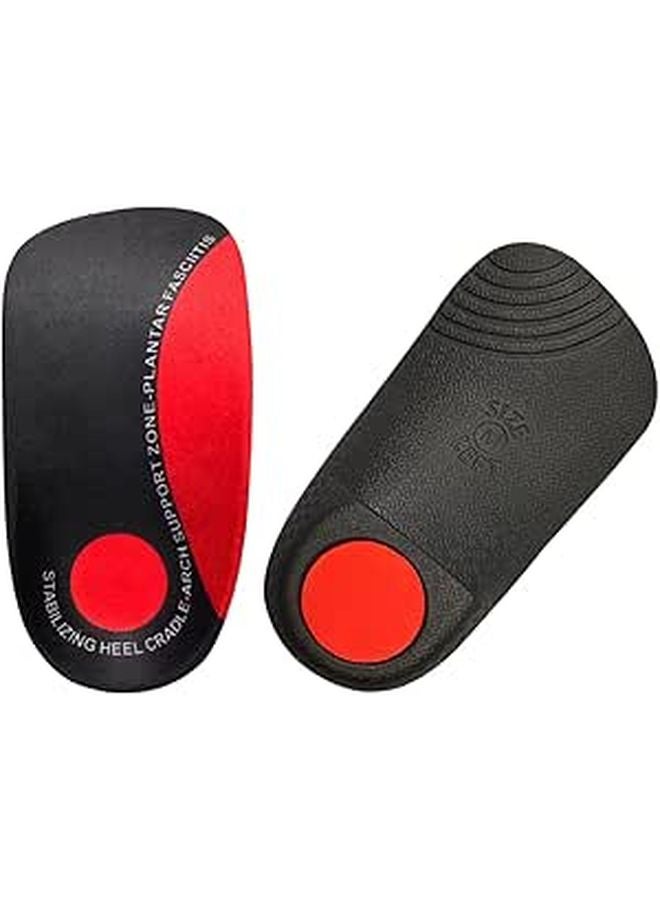EVA Arch Support Insoles Size S 35 38 Heel Cushion Plantar Fasciitis Relief Shock Absorption - Image 1