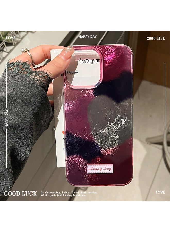 NIBEMINENT Love Color Blending Protective TPU Case Cover For iPhone 14 Pro Max - Image 1