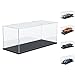 Choowin Acrylic Display Case for Lego Car Dodge Charger Batmobile Jazz Quartet  Thickened Clear Acrylic Display Box for Collectibles  Dustproof Assemble Black Base - Image 4