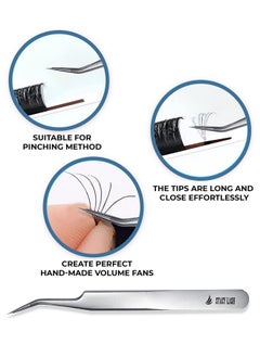 Stacy Lash Stl7 Curved Eyelash Extension Tweezerssupplies For False Lashes Isolation & Volume Extensionsprecision Applicator Toolbeauty Accessoriessharp Tweezer Tipeyelashes Tools  - Image 5