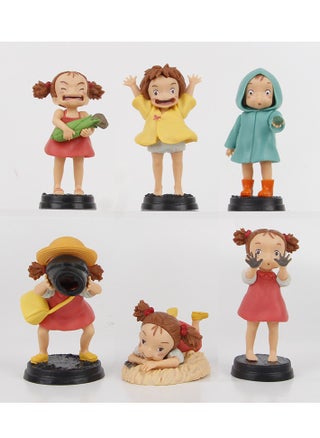 6 Piuniu Chinchilla Xiaomei figures, Hayao Miyazaki character series cute animation model ornaments (4-8cm) - pzsku/Z8047E04B8164E1AE48FEZ/45/_/1736751567/6c3b37d9-f804-4bff-b615-69c3ff0c30c1