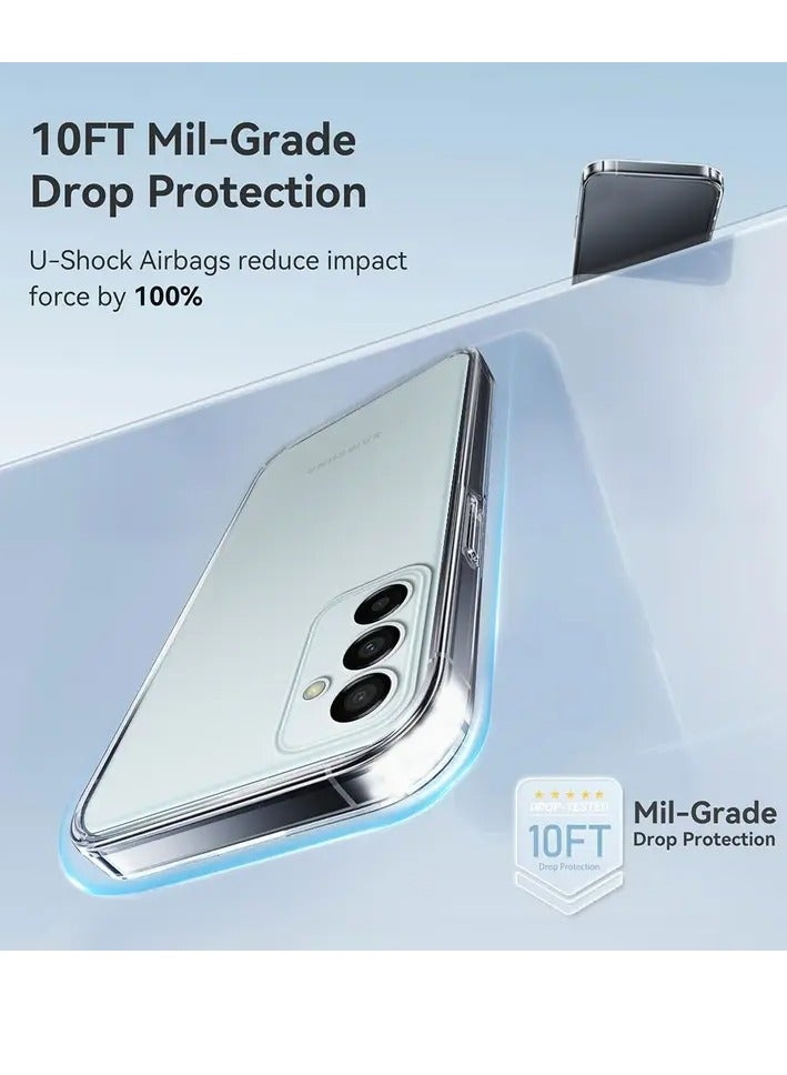 BORTONY Samsung S24 Case Crystal Clear Flexible Soft TPU Shockproof Protective Case Cover for Samsung Galaxy S24 6.2 inch - Image 4