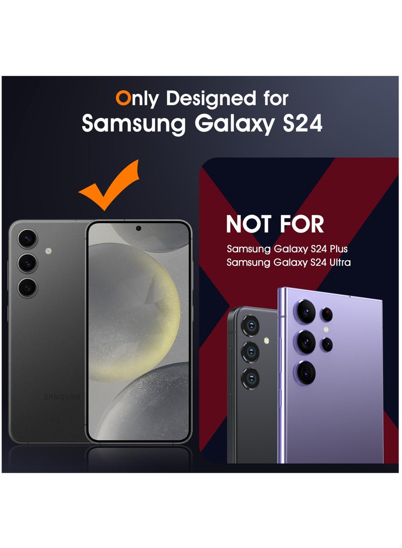 BORTONY Samsung S24 Case Crystal Clear Flexible Soft TPU Shockproof Protective Case Cover for Samsung Galaxy S24 6.2 inch - Image 2