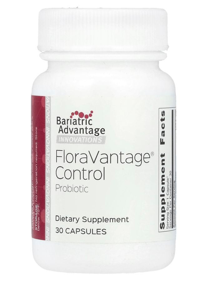 Bariatric Advantage Innovations FloraVantage Control Probiotic 10 Billion CFU 30 Capsules