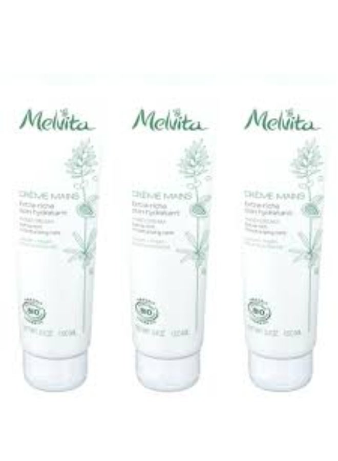 Melvita Extra-Rich Moisturizing Hand Cream 150ml - Image 3