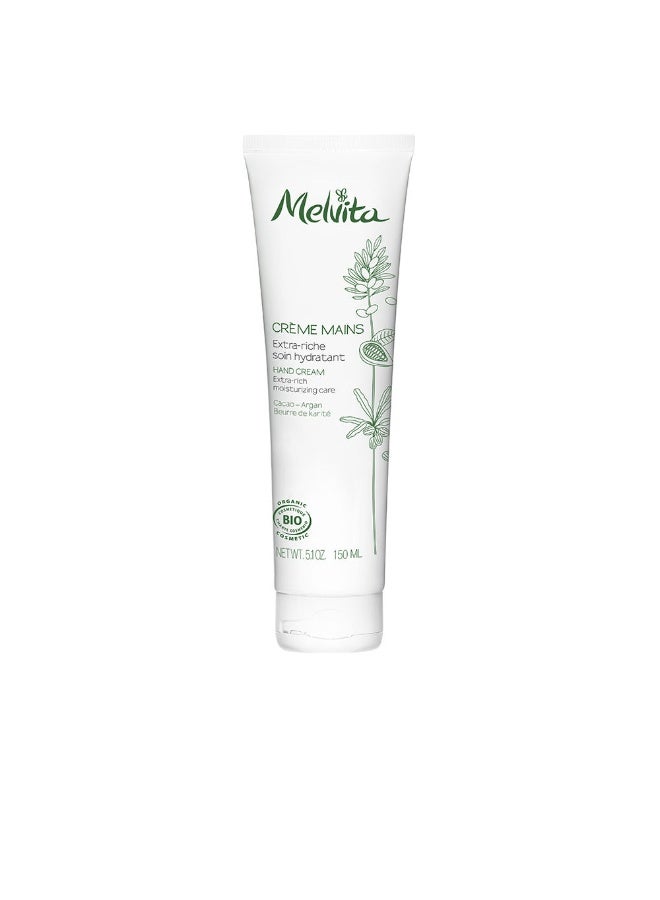 Melvita Extra-Rich Moisturizing Hand Cream 150ml - Image 1