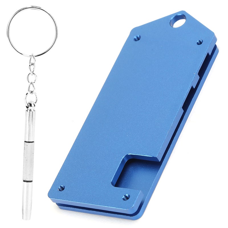 Aluminum Alloy Case for for Raspberry Pi zero w UltraThin DustProof Protective Shell(Blue ) - Image 4