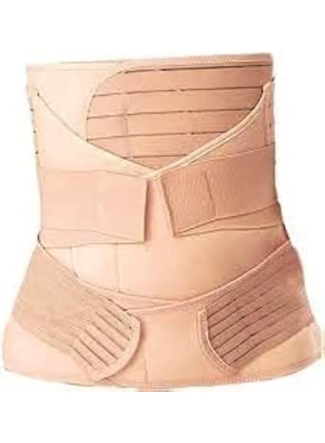 3 in 1 Postpartum Support Belt, Adjustable Belly Wrap, Waist and Pelvis Support Band, Comfortable Maternity Body Support for Daily Wear After Pregnancy - Image 1