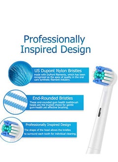 AOBAMA Replacement Toothbrush Heads Compatible with Braun Oral b 7000 /Pro 1000 /9600/ 5000/3000/8000/Genius and Smart Electric Toothbrush, 16 Pcs  - Image 2