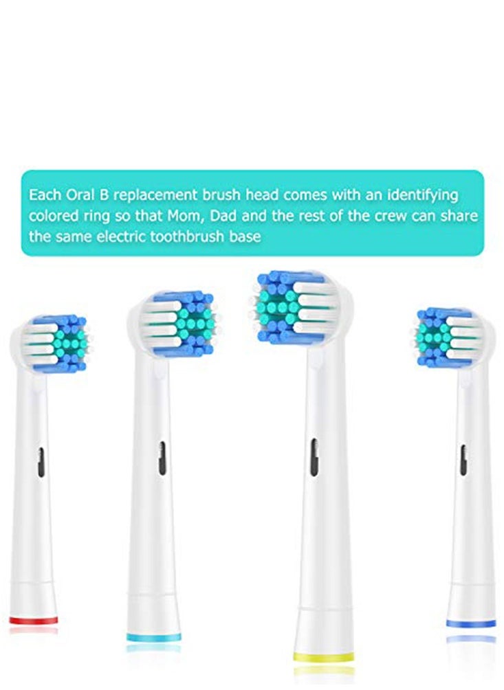 AOBAMA Replacement Toothbrush Heads Compatible with Braun Oral b 7000 /Pro 1000 /9600/ 5000/3000/8000/Genius and Smart Electric Toothbrush, 16 Pcs  - Image 3
