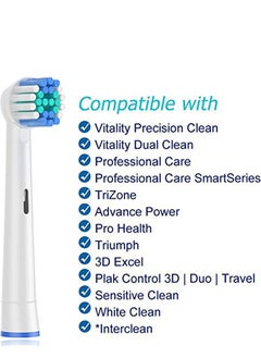 AOBAMA Replacement Toothbrush Heads Compatible with Braun Oral b 7000 /Pro 1000 /9600/ 5000/3000/8000/Genius and Smart Electric Toothbrush, 16 Pcs  - Image 5
