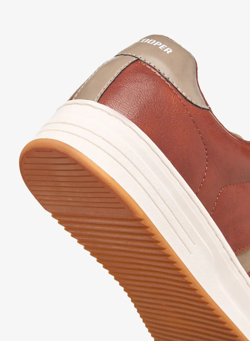 Lee Cooper Brown Men Lace-Up Sneakers for Men | Best Price UAE