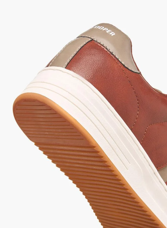 Lee Cooper Brown Men Lace-Up Sneakers for Men | Best Price UAE