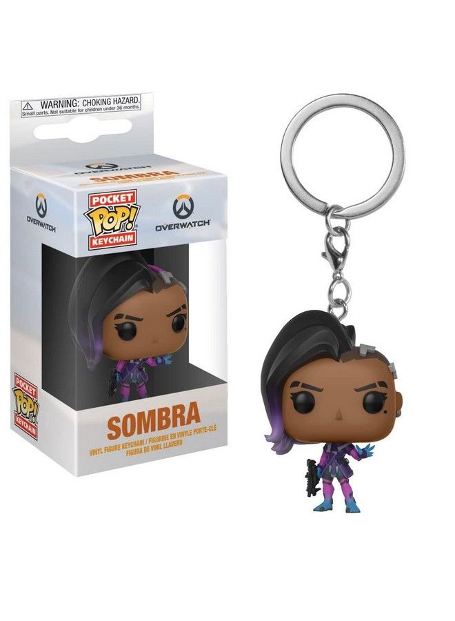 Funko Pop Keychain: Overwatch Sombra Collectible Figure Multicolor - Image 3