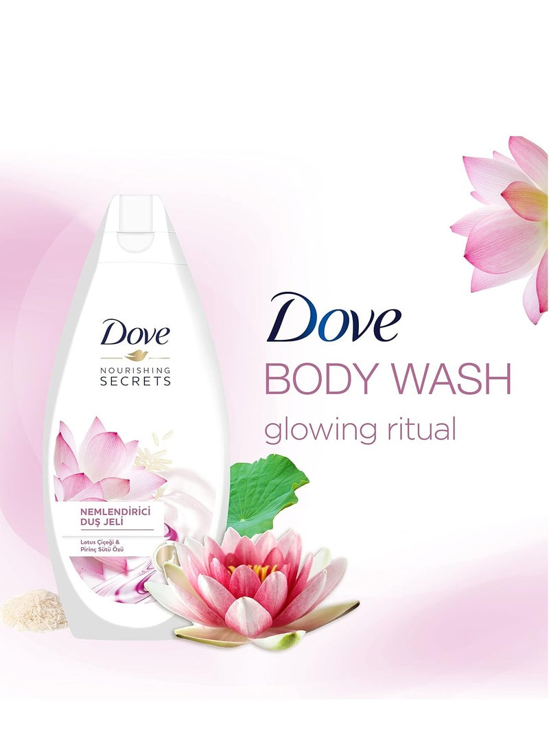 Dove Glowing Ritual Nourishing Secrets Body Wash 500 ML - Image 2
