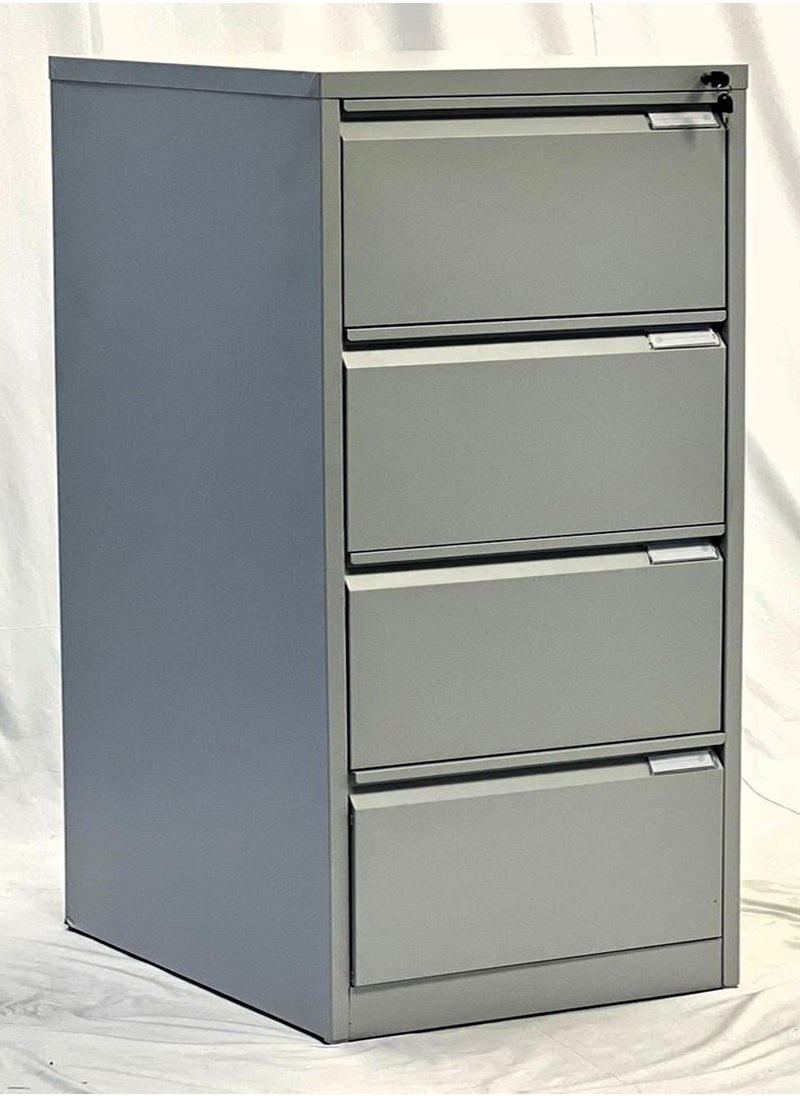 Metal Cabinet with 4 Drawers, Vertical File Cabinet, Office Storage Cabinet