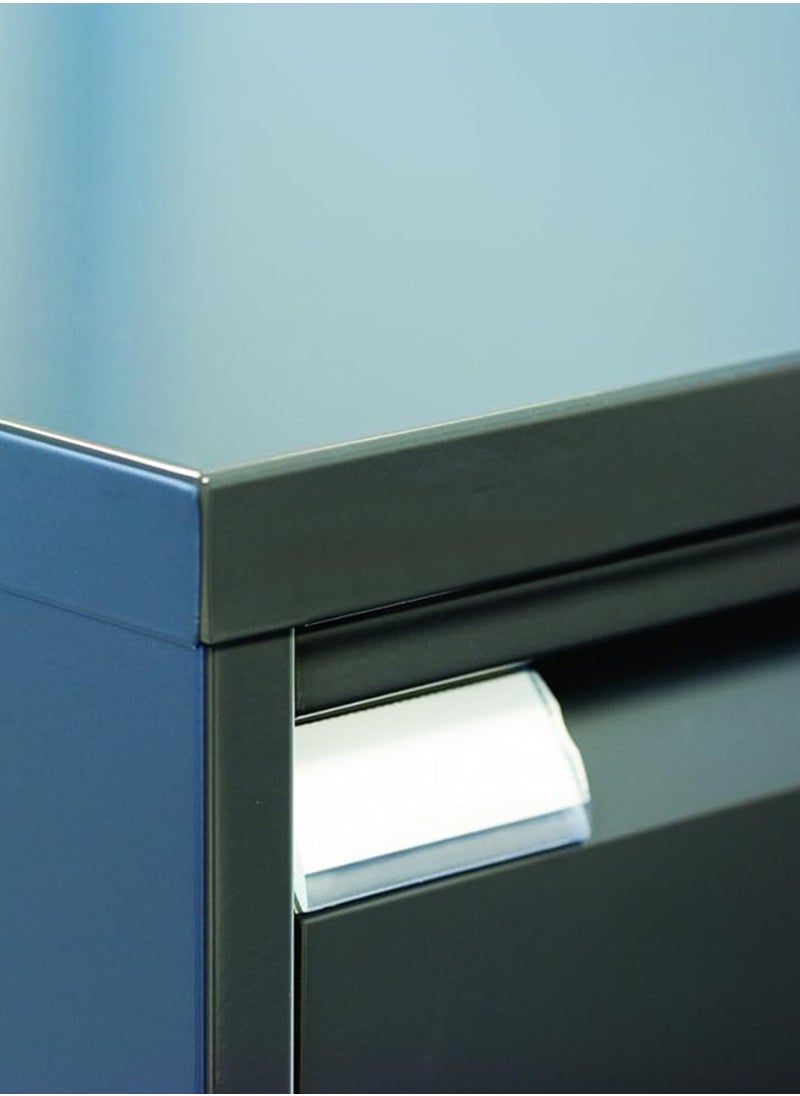 Metal Cabinet with 4 Drawers, Vertical File Cabinet, Office Storage Cabinet