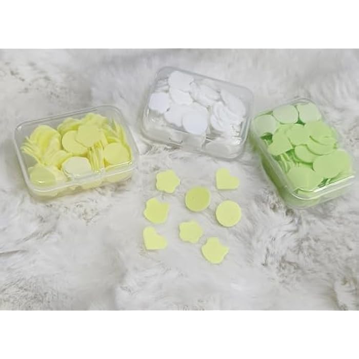 Fragrant Travel Soap Sheets – 3-Pack of Star-Shaped, Paper Soap Sheets for Hands – Compact, Easy to Use, Ideal for Kids and Adults on the Go (Two sets (6 packs)) - Image 2