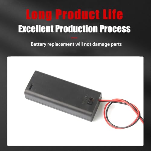 Flever DIY House Accessory for Dollhouse Miniature3 PCS of AAA Battery Packs with 6 PCS of Light Wires - Image 5