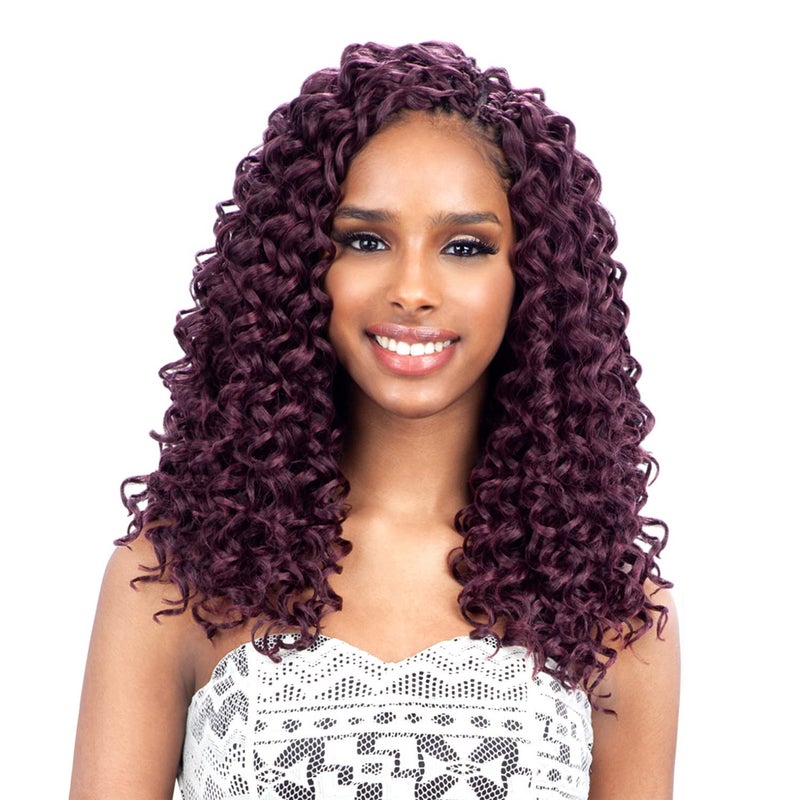 FreeTress Braids GOGO CURL 12 30 Freetress Synthetic Braid Crochet Bulk Braiding Hair