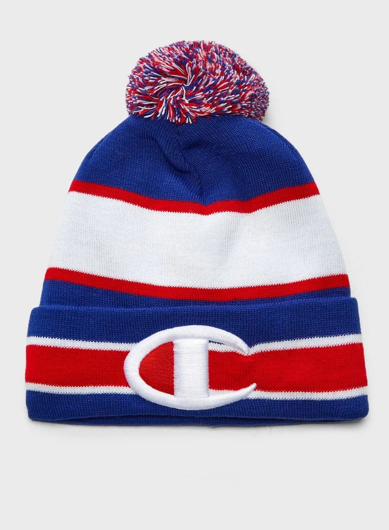 Champion Pom Pom Beanie