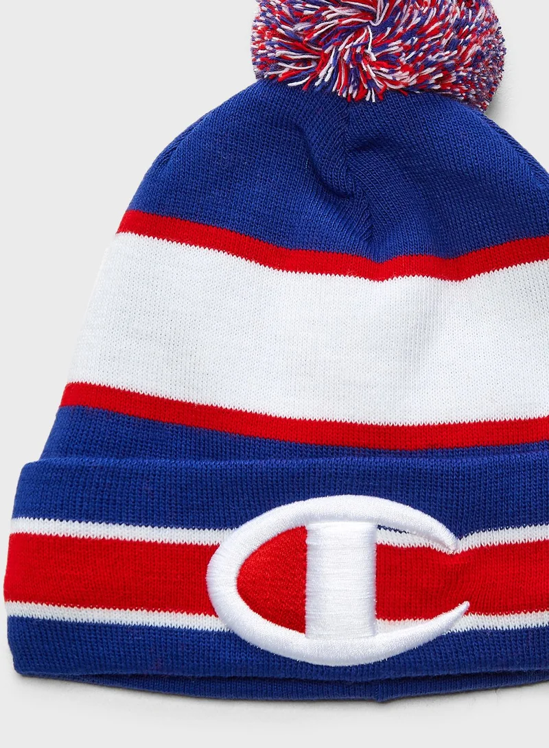 Champion Pom Pom Beanie
