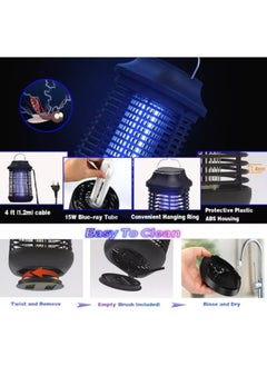 KINGMAZI Bug Zapper , 4200v Flying Insects Killer,Mosquito Killer ,Electronic Mosquito Trap for Home, Garden suit for Outdoor and Indoor  - Image 2