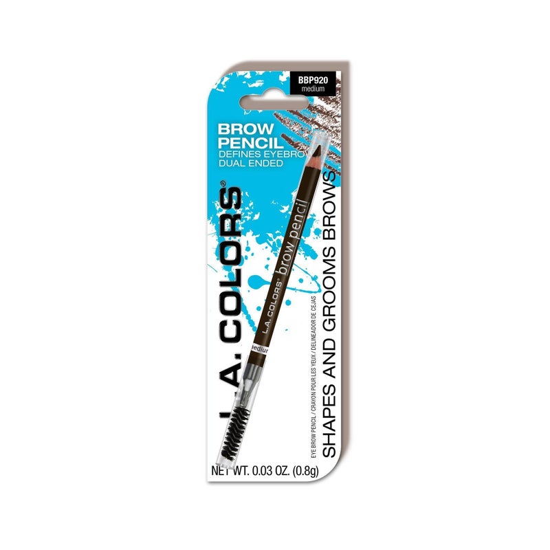 L.A. COLORS Brow Pencil (carded), Medium CBBP920A - Image 1