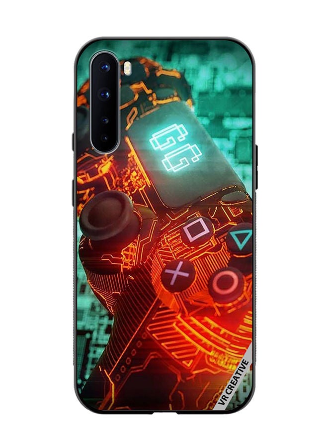 VR CREATIVE Protective Case Cover For OnePlus Nord Ps4 Controller Design Multicolour - Image 1