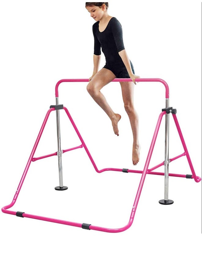 ماكس سترينث قضبان جمباز قابلة للتمديد، قضيب تدريب للأطفال، ارتفاع قابل للتعديل - Image 3