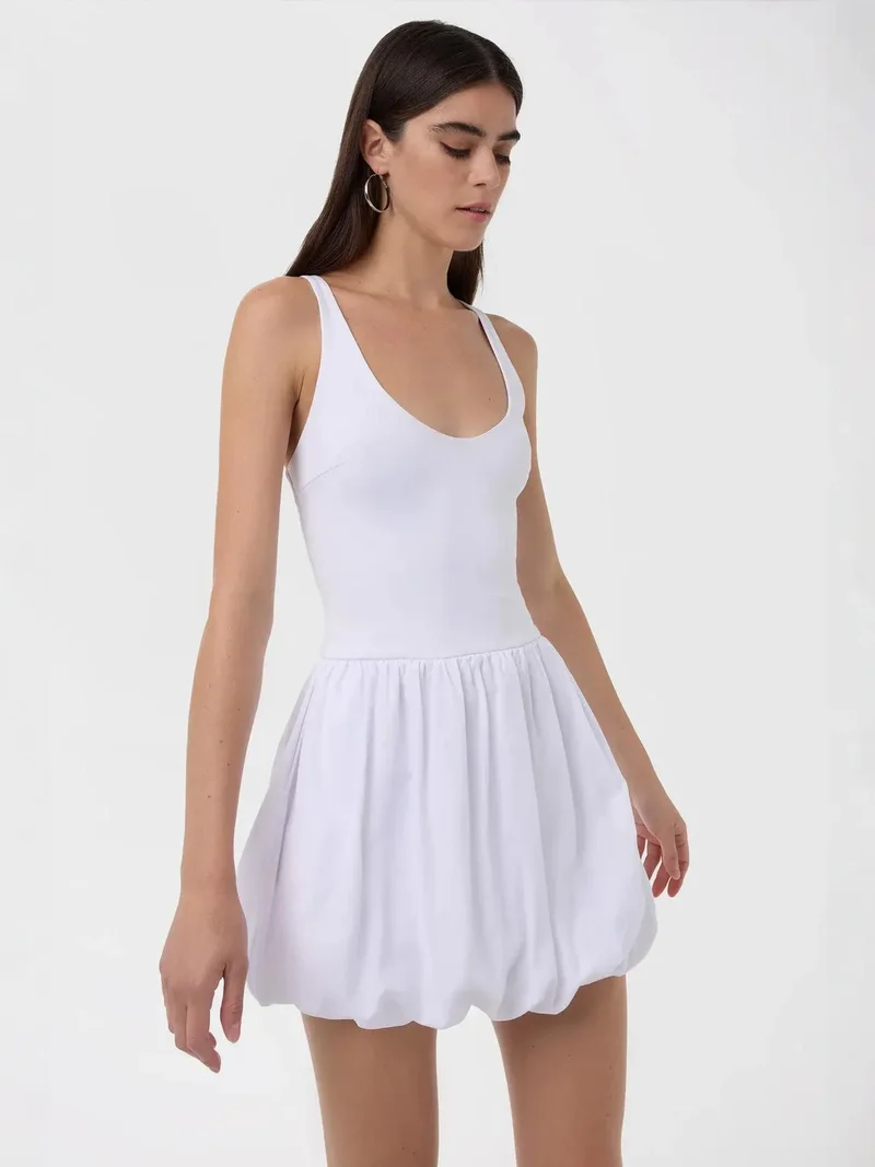 HICCUP Balloon Skirt Mini Dress