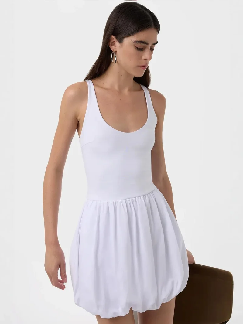HICCUP Balloon Skirt Mini Dress