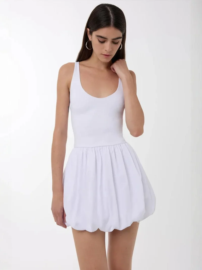 HICCUP Balloon Skirt Mini Dress