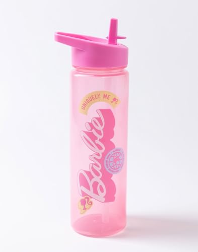 Barbie Girls Pink Lunch Bag with Bottle Snack Pot Stronger Together ZipUp Carry Set Adjustable Shoulder Strap - Image 3