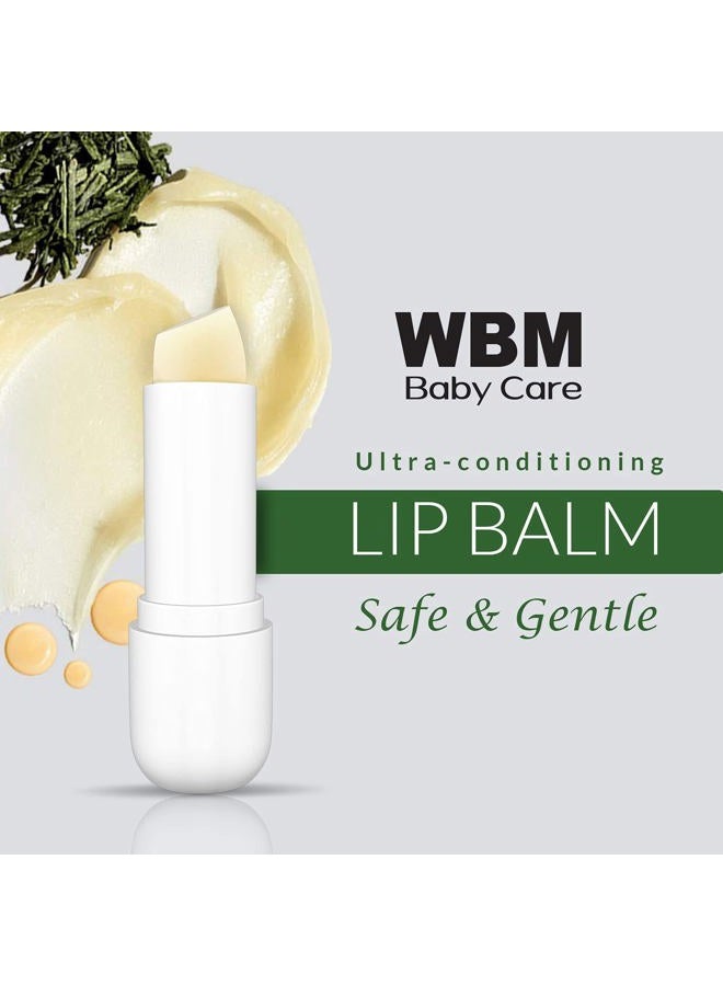 WBM Care Kids, Enrich with 100% Natural Ingredients, Provides Hydrating & Soothing Effect Organic Lip Balm, Pack of 6 (0.12 g Each) - Image 5