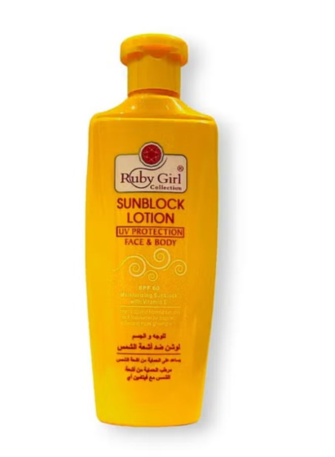 Ruby Girl Sunblock Lotion Face and Body 200ml - Image 1