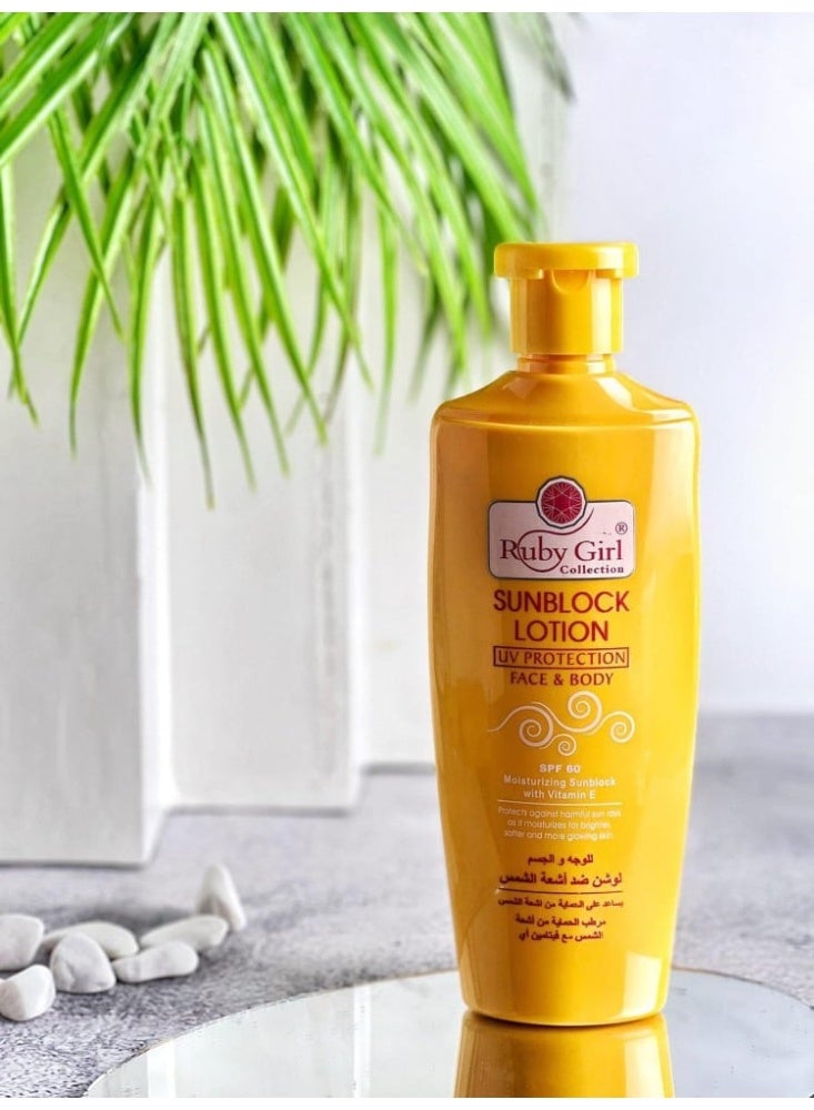 Ruby Girl Sunblock Lotion Face and Body 200ml - Image 2
