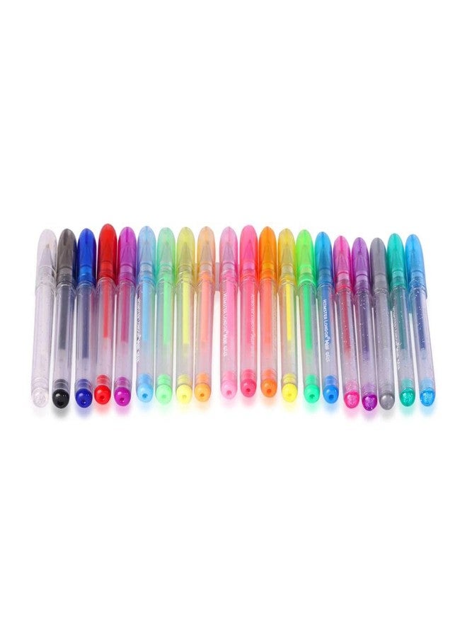 HAMSTER LONDON Mini Scented Gel Pens, Combo Of Different Color Shades, Stationery Pen Set for School Boys and Girls for Class Project, Drawing, Journaling (Pack of 20) - Image 3