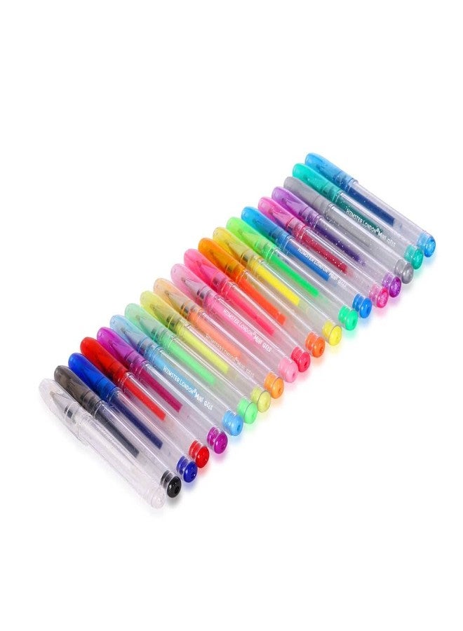 HAMSTER LONDON Mini Scented Gel Pens, Combo Of Different Color Shades, Stationery Pen Set for School Boys and Girls for Class Project, Drawing, Journaling (Pack of 20) - Image 4