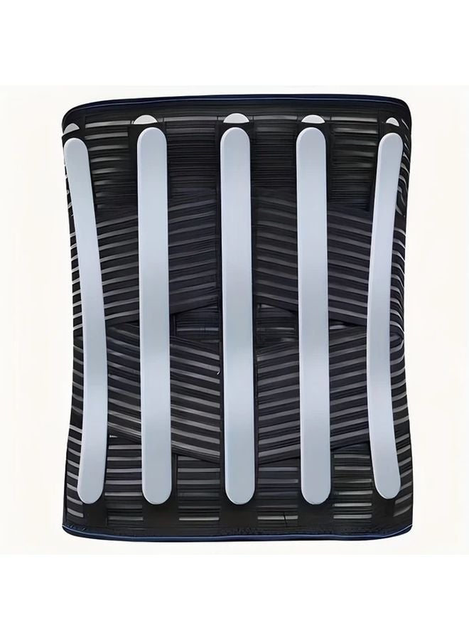 M Size High Elasticity Lumbar Support Cervical Brace Breathable Waist Belt - Image 4