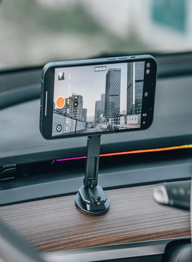 FALCAM F22&F38 Magnetic Phone Holder with 1/4" Threaded Hole and Sticky Adhesive Base for Car, Laptop, Camera Cage, Tripod, and Selfie Stick - F38B3A11 - Image 4