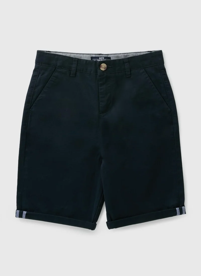 Matalan Boys Navy Chino Shorts