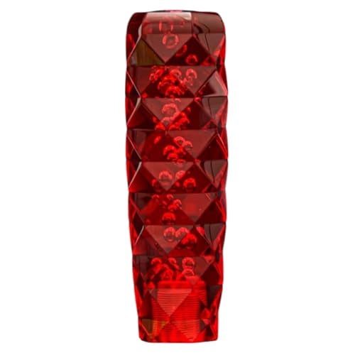 YOURKARTS.COM Diamond King Gear Knob – Crystal Bubble Styling Sporty Handle Gear Shift Knob for Manual/Automatic Cars (Red) | Eye-Catching Mod | car Accessories 2025 - Image 2