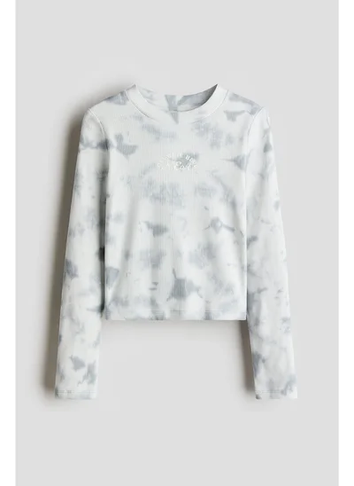 H&M Ribbed cotton top