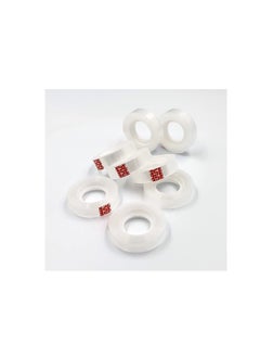 Maxi Maxi Clear Stationery Tape 8Pcs, 1/2" (12mm) Width X36Yads Length, Ideal For Household, School And Office, Fixing And Packaging.  - Image 2