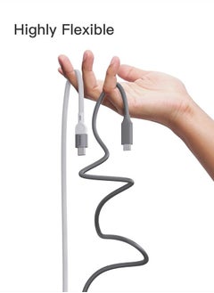 Inateck USB C to USB C Charging Cable, 100W, 6ft, CC1007  - Image 3