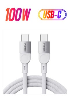 Inateck USB C to USB C Charging Cable, 100W, 6ft, CC1007  - Image 1