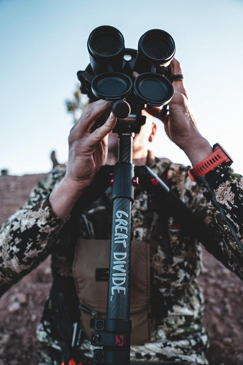 Bog BBR, Binocular Rest with Lightweight Design, Adjustable Strap for Securing Binoculars to Tripod, and Switcheroo Quick Release Attachment System for Hunting, Spotting, Hiking, and Outdoors - Image 3