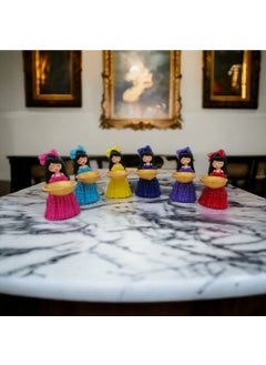 Taşdevri Life Tasdevri Life Turkish Delight Girl Colorful Bow Coffee Side Presentation Turkish Delight Sugar Bowl 6 Pieces 2  - Image 2